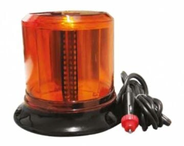 EMR 49 - 12/24 Volt Mıknatıslı 3 Fonksiyonlu Şeffaf Cam Ledli Lamba