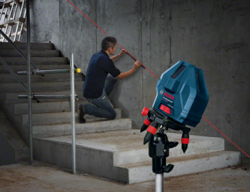 BOSCH GLL 5-50 X Çapraz Çizgili Hizalama Lazeri