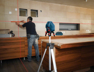 BOSCH GLL 5-50 X Çapraz Çizgili Hizalama Lazeri