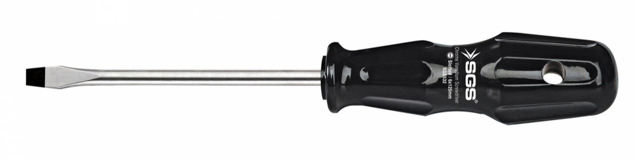 SGS 551 Black Series Düz Tornavida 8x150 (12 Adet)