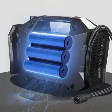 Michelin MC34259 11.1Volt/2.5Ah.120PSI Ayarlanabilir Dijital Basınç Göstergeli Şarjlı Lastik&Yatak Şişirme Pompası