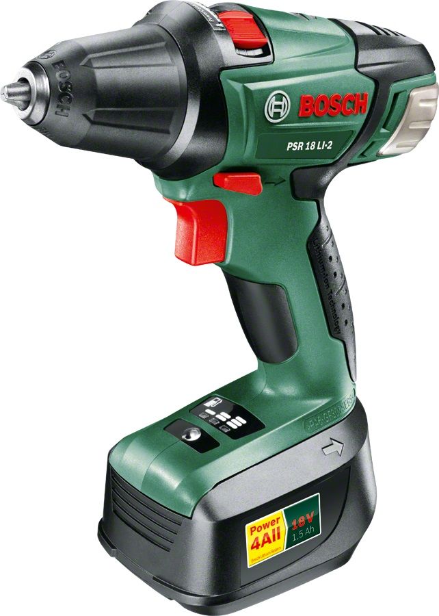 BOSCH PSR 18 Li-2 Akülü Vidalama 18 Volt