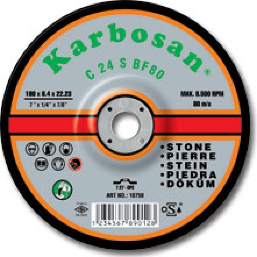 KARBOSAN Flex SC Taşlama Taşı 230 x 8.0 x 22 (10 Adet)
