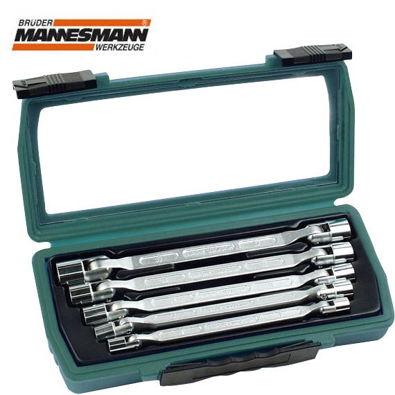 MANNESMANN MAN 19821 Mafsallı Lokma Anahtar 5 Parça