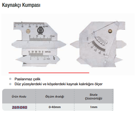 WERKA Kaynakçı Kumpası 0-40mm