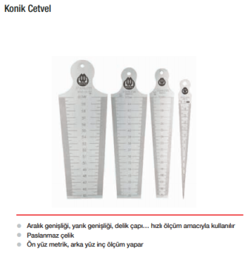 WERKA Konik Cetvel