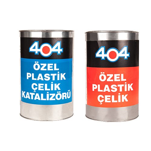 404 Plastik Çelik Katalizör Ve Reçine
