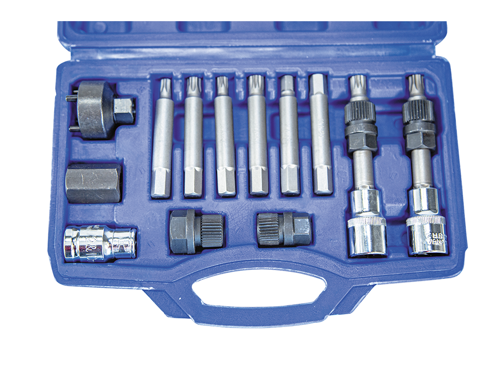 NT TOOLS NTA8040 - Alternatör Sökme Takma Crv Somun Bits Seti