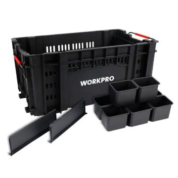 WORKPRO WP283028 46Lt 55,7x32,2x25cm Üstü Açık Profesyonel Takım Çantası