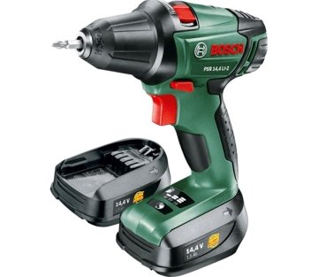 BOSCH PSR 14,4 Li (nano) Akülü Vidalama Makinası / Çift Akü