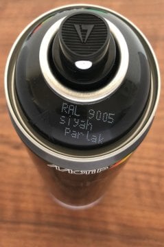 MOTİP CARAT RAL9005 Parlak Siyah Sprey Boya 400 ML