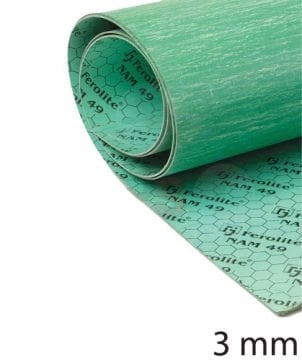 3mm FEROLİTE NAM49 Klingrit Contalık Levha 150 x 150cm
