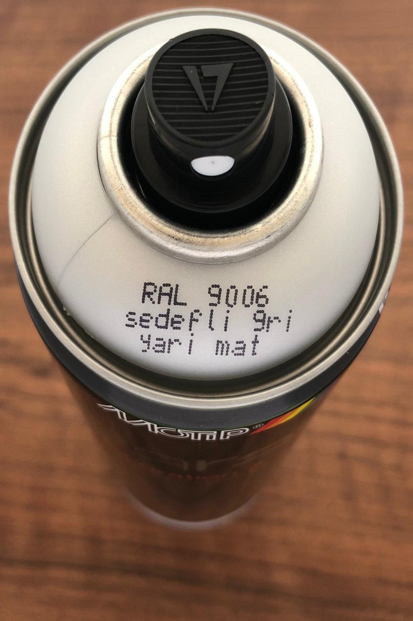 MOTİP CARAT RAL9006M Sedefli Gri Yarı Mat Sprey Boya 400 ML