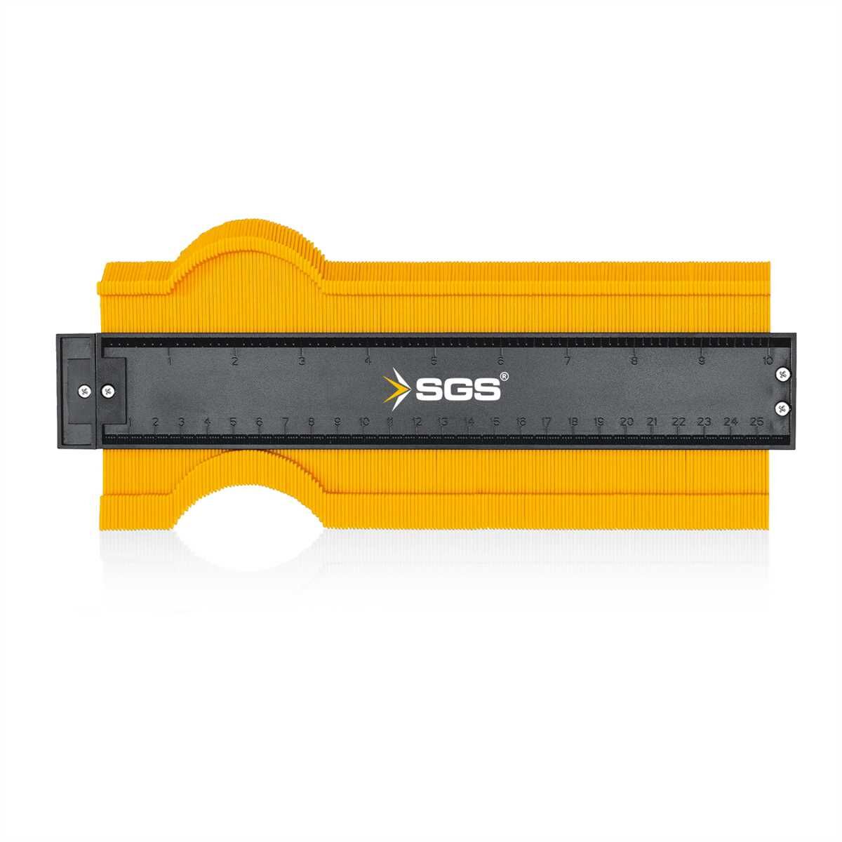 SGS980 - Magix Şablon Cetveli 25x10cm