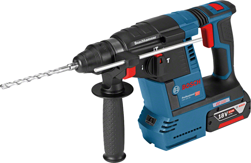 Bosch GBH 18V-26 18 Volt 6 Ah Çift Akü
