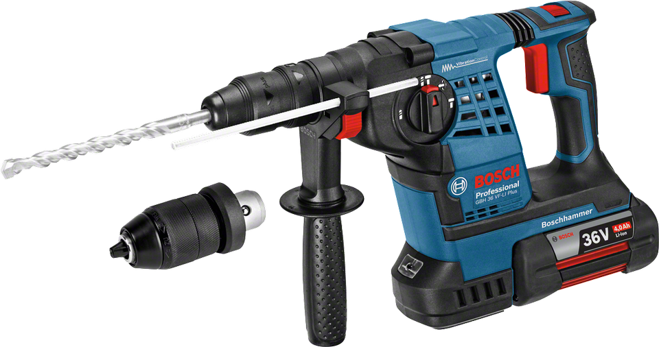 BOSCH GBH 36 VF-LI Plus Akülü Kırıcı Delici 36 Volt 4.0 Amper