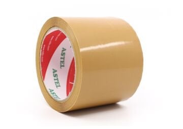 ASTEL Koli Bantı Taba / Kahverengi 80mm x 66 Metre - 36 Adet