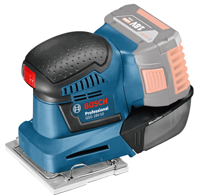 BOSCH GSS 18V-10 Solo Eksantrik Zımpara (Tabla 114*140)