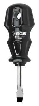 SGS 664 - 6x35 Düz Topaç Tornavida (BLACK SERİES)
