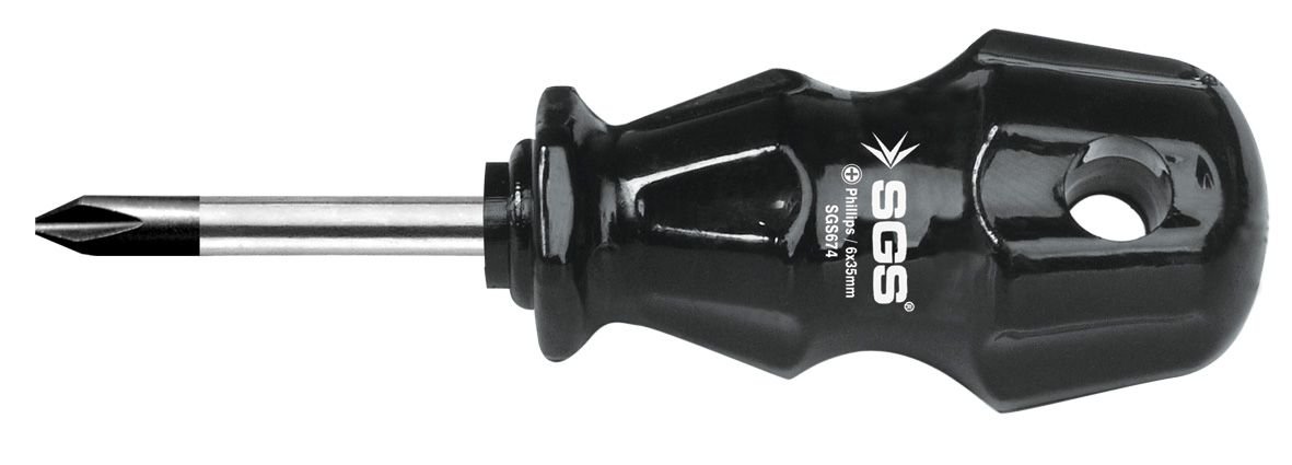 SGS 674 Black Series Yıldız Topaç Tornavida 6x35 ( 12 Adet )