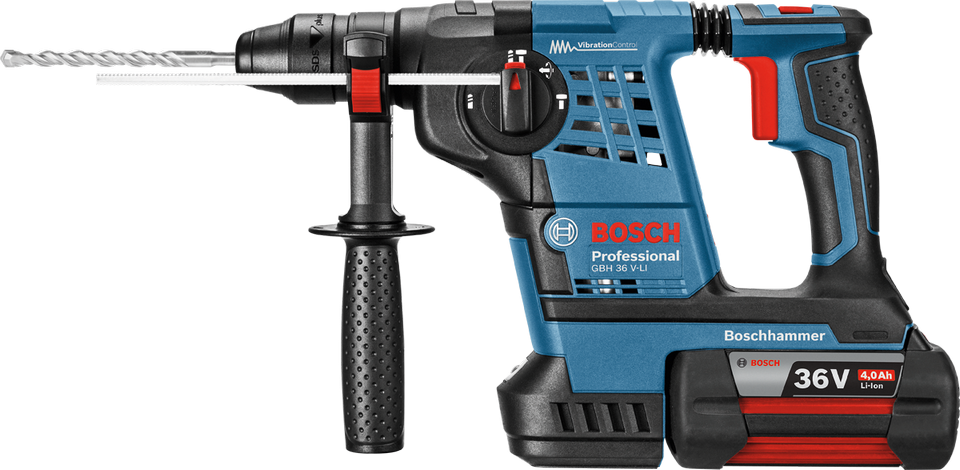 BOSCH GBH 36 V-LI Plus Akülü Kırıcı Delici 36 Volt 4.0 Amper
