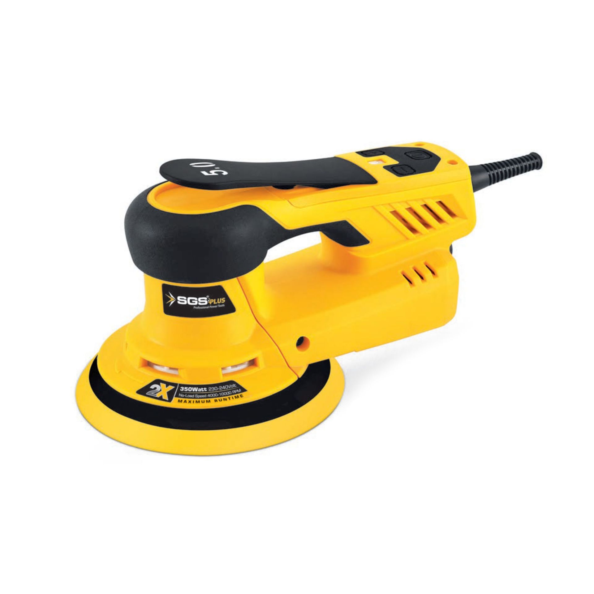 SGS5253 Profesyonel Eksantrik Orbital Zımpara Makinası 350 Watt