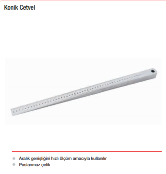 WERKA Konik Cetvel