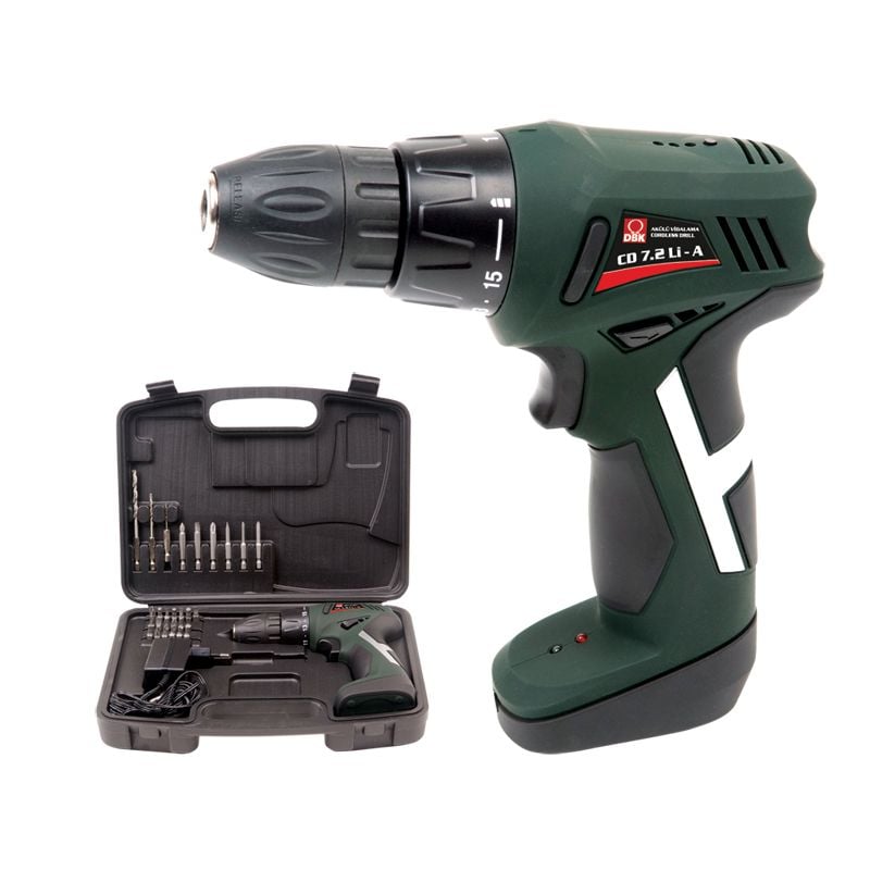 DBK CD 7,2 Li - A Şarjlı Vidalama 7,2 Volt / 1,3 Amper Li-on