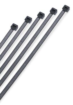 SGS Siyah Plastik Cırt Kelepçe Kablo Bağı (100' lü Paket) 8.0 x 450mm