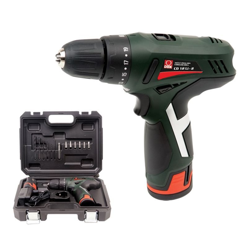 DBK CD 12 Lİ - 2  Akülü Vidalama 12 Volt / 1,3 Amper / Li-on