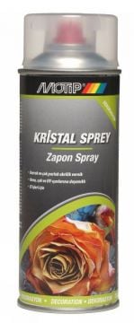MOTİP Çiçek Parlatma Kristal Hızlı Kuruyan Parlak Vernik Sprey 400ML