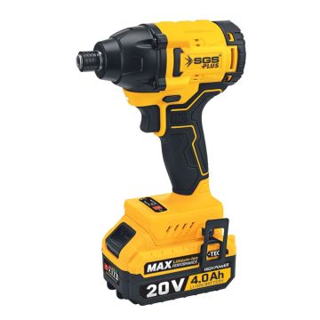 SGS5501 - 20 Volt 4 Amper 330 Nm Akülü Darbeli Vidalama Seti Kömürsüz Motor