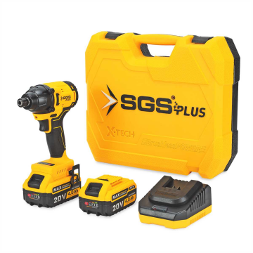 SGS5501 - 20 Volt 4 Amper 330 Nm Akülü Darbeli Vidalama Seti Kömürsüz Motor