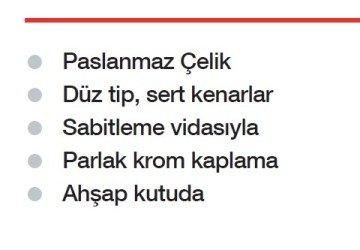 WERKA İşaretleme Cetveli 0.01mm