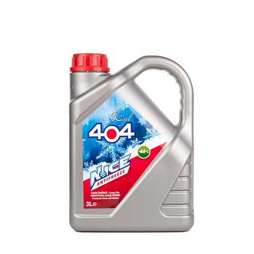 404 Kırmızı Antifiriz 3 Litre - 6 Adet