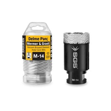 SGS M14 Mermer Granit Kuvars Taş Delme Pançı