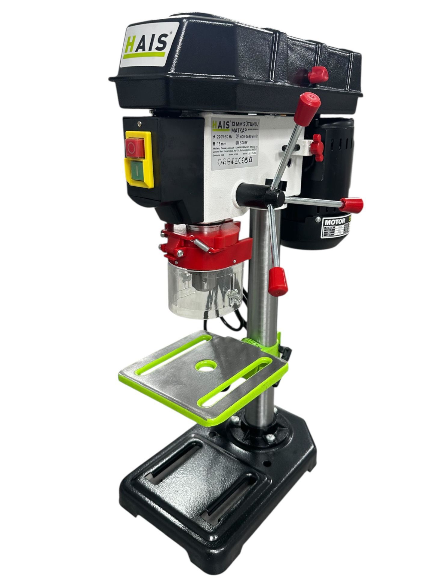 Hais 13 mm Sütunlu Tezgah Matkap Tezgahı