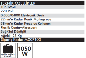 MAX EXTRA Manyetik Matkap / 38 mm