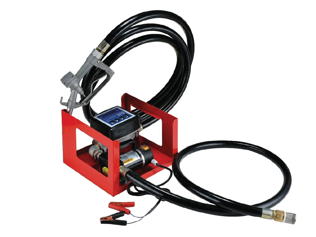 Mitacan Mitapomp 12 Volt Sayaçlı Mazot Aktarma - İnce Yağ - Sıvı Transfer Pompası Manuel Stop