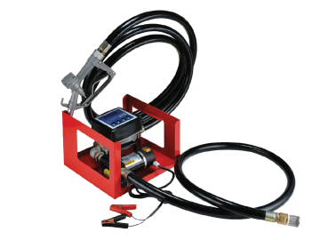 Mitacan Mitapomp 12 Volt Sayaçlı Mazot Aktarma - İnce Yağ - Sıvı Transfer Pompası Manuel Stop