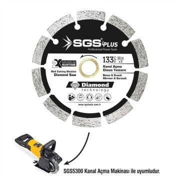 SGS5301 Kanal Açma Makine Testeresi 133mm