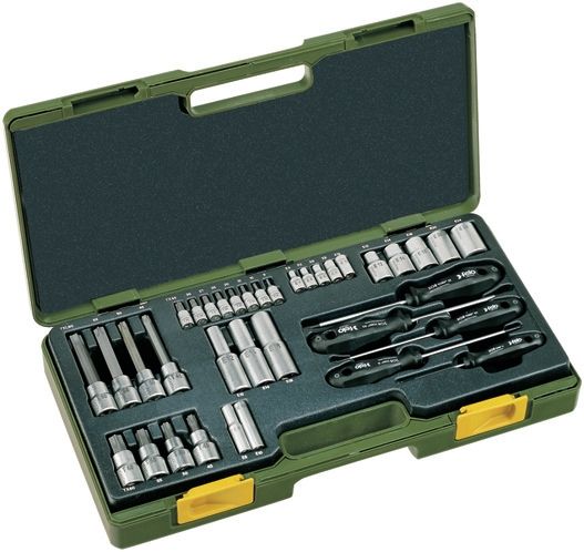 PROXXON 1/4'' & 1/2'' Torx Lokma ve Tornavida Takımı