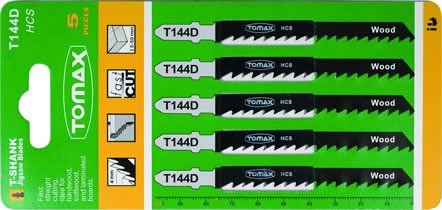 TOMAX Dekupaj Ağzı (Ağaç) T344D Uzun / 5 Li Paket