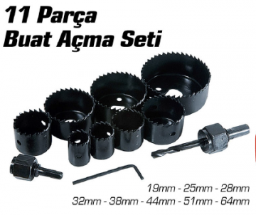 SGS 2161 Buat Açma Seti 11 Parça