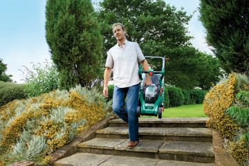 BOSCH Rotak 370 LI Akülü Çim Biçme Makinası 2 x 36 Volt