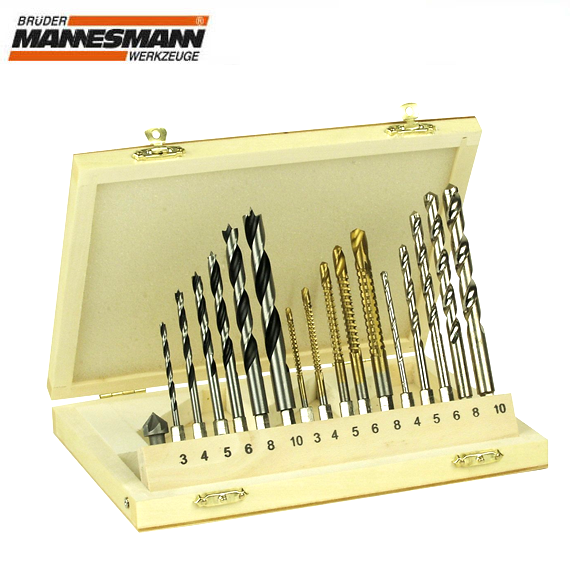 MANNESMANN MAN 54317	 Matkap-Freze Uç Seti - 17 parça