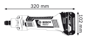 BOSCH GGS 18 V-LI Akülü Kalıpçı Taşlama 18 Volt