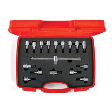 İzeltaş 1/2 Lokmalı Allen Uç ve Torx Uç Takımı 17 Parça (1113 00 6017)