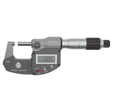IP65 Dijital Dış Çap Mikrometresi 25-50mm