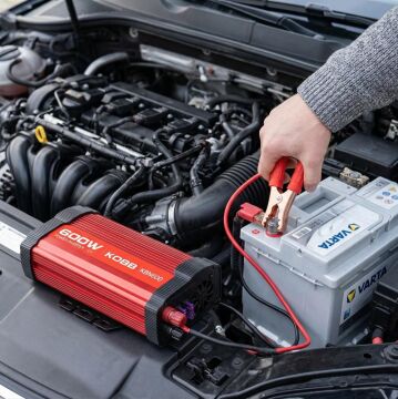 KOBB KBN600 12V/220V 600Watt Modifiye Sinüs Dönüştürücü İnvertör